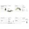 6ft. Pre-Lit Flocked Pine Artificial Christmas Tree, Warm White LED Lights